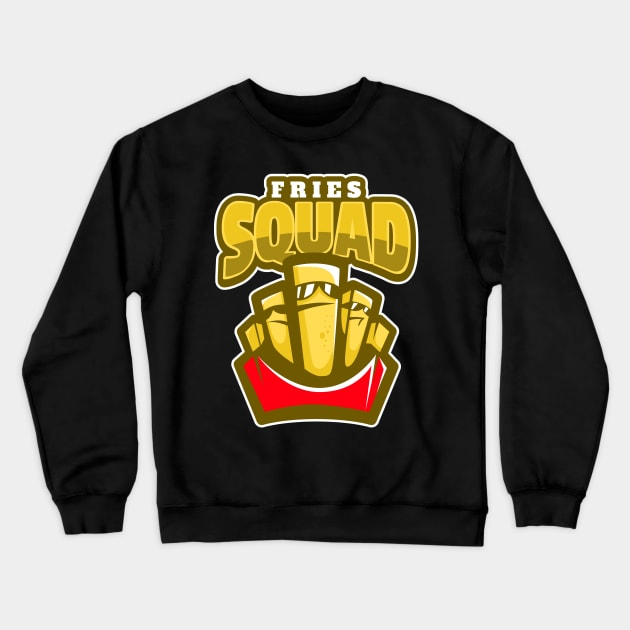 Fries Squad Crewneck Sweatshirt by KitchenOfClothing